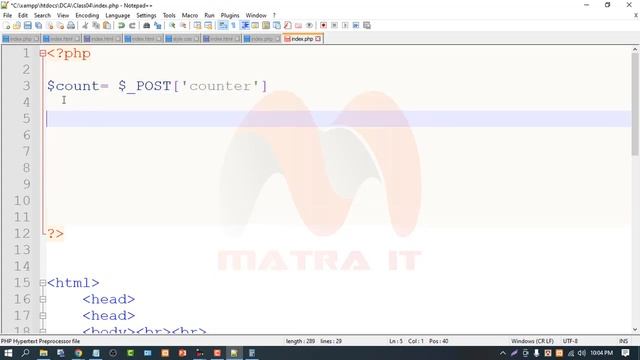 php programming | php Web development | php string | Class 04 смотреть онлайн