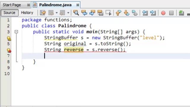 60 Palindrome String Buffer reverse in java in netbeans and jdk Learn computer programing in urd смотреть онлайн