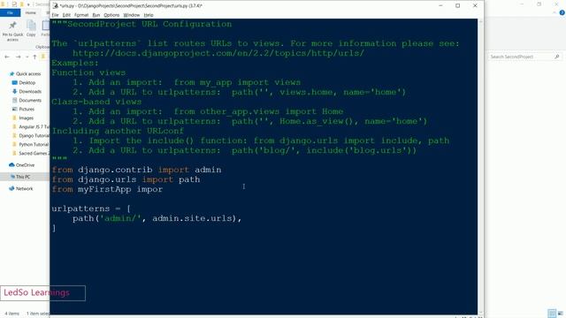 #5 Getting Start With Python Django | Django app and MVT in Django WebFramework | Creating an App смотреть онлайн
