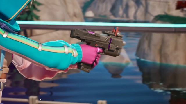 Новое оружие в игре Fortnite, пистолет с автонаведением