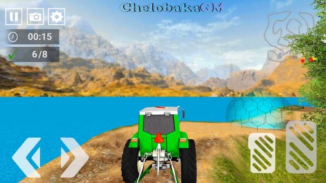 Offroad Tractor Driving Simulator | Gameplay Android смотреть онлайн