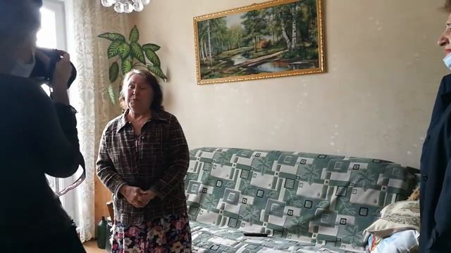 Слова благодарности от Элины Егоровны Малышкиной, узницы концлагерей. смотреть онлайн