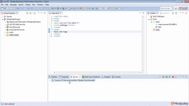 093 Creating and rendering default page - Advance Java Beginners to Expert смотреть онлайн