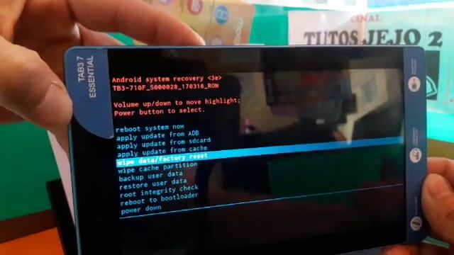 BORRAR POR COMPLETO TABLET LENOVO TB3-710F TAB3 7 / RESTAURA TU TABLET смотреть онлайн