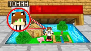Майнкрафт но Я НАШЕЛ МАЛЕНЬКУЮ СЕКРЕТНУЮ БАЗУ ПОД КРОВАТЬЮ !