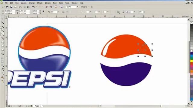 YouTube - Pepsi Logo CorelDRAW X4.flv смотреть онлайн