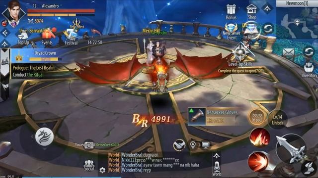 Dragonborn Knight Gameplay Обзор Первый взгляд Летсплей (Android,APK,iOS) Игра за Human