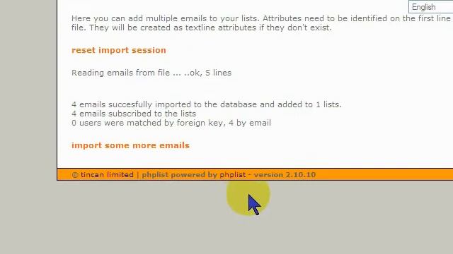 PHPList - How to import a list with fields that do not match attributes смотреть онлайн