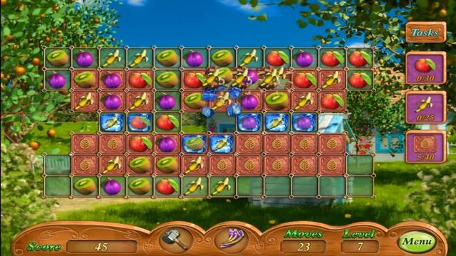 Игра Фруктовая Ферма - Dream Fruit Farm - Играй в бесплатную флеш игру смотреть онлайн