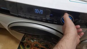 Включить звук на стиральной машинке haier HW80-BP14979