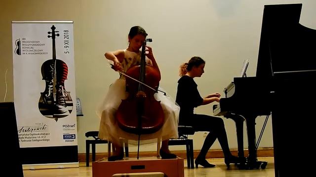 Marcelina 12 y.o. - XIV Młodzieżowy Międzynarodowy Konkurs Wiolonczelowy im. Wiłkomirskiego смотреть онлайн