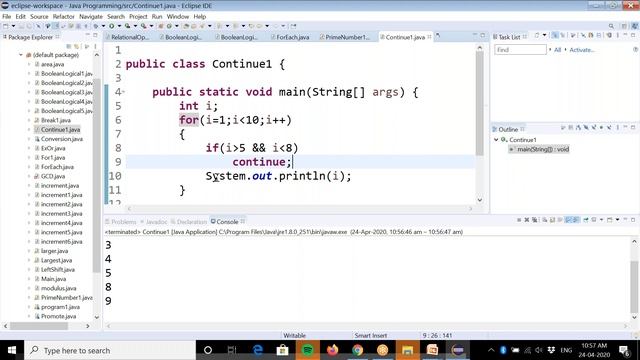 Control Statements Part 2 and Arrays in Java смотреть онлайн