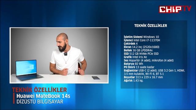 Huawei MateBook 14s inceleme смотреть онлайн
