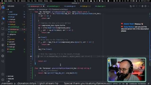Writing the git database & making out first commit! [Advanced] смотреть онлайн