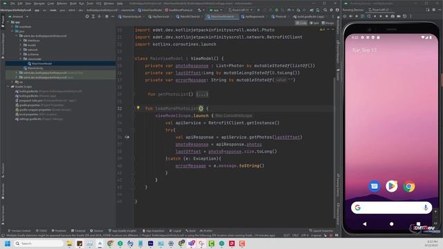 Kotlin with Jetpack Compose: Day 5 - How to Implement a Infinite Scroll смотреть онлайн