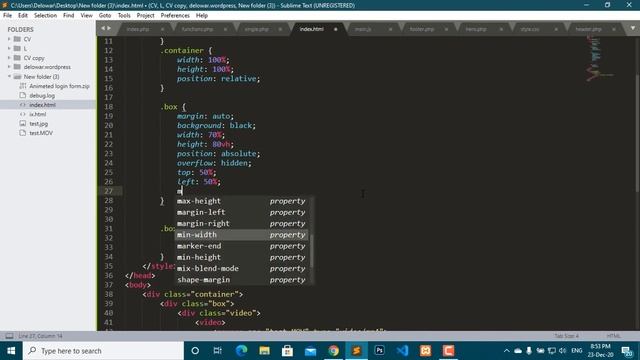Video Player create in html and css смотреть онлайн
