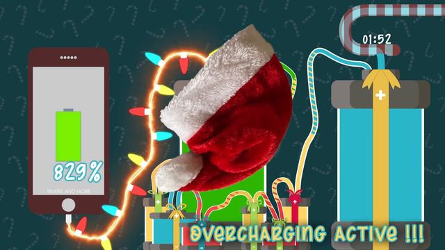 122424261539% OVERCHARGING Phone Battery | CHRISTMAS EDITION 🎄 | GIANT EXPLOSION 💥 смотреть онлайн