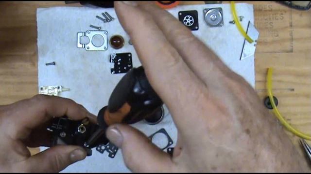 ECHO SRM-225 , GT-225 Wont Start Easy Fix Carb Repair Kit Primer & Lines смотреть онлайн