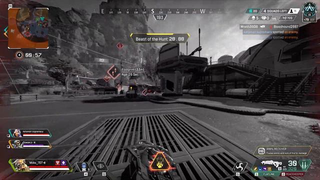 Apex Legends Bloodhound Winning Gameplay Ranked League Season 8 // No Commentary смотреть онлайн