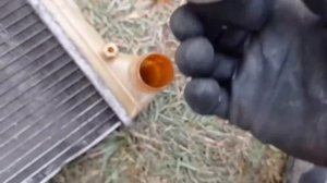 «замена радиатора Фиат добло »