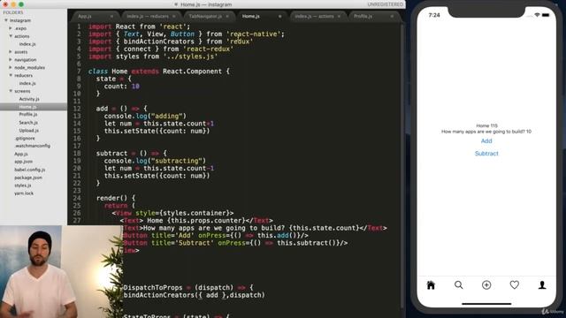 React Adding Redux Actions 1 смотреть онлайн