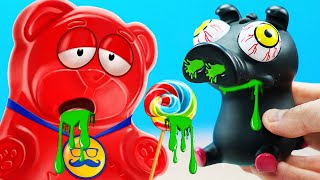 РЕЦЕПТ ЖЕЛЕ ИЗ НУТЕЛЛЫ _  КАК ПРИГОТОВИТЬ ЖЕЛЕ ИЗ НУТЕЛЛЫ ДЛЯ ЖЕЛЕЙНОГО МЕДВЕДЯ ВАЛЕРЫ