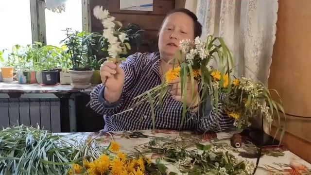 Александра Веклич. Мастер-класс "Венок из полевых цветов". Клуб "Октябрь" (г.о. Клин) смотреть онлайн