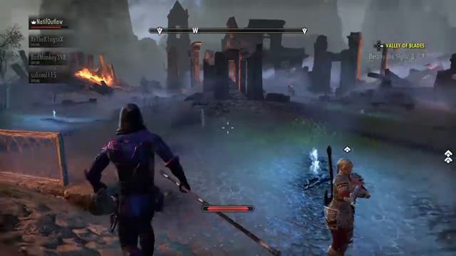 The Elder Scrolls Online vampire gameplay смотреть онлайн