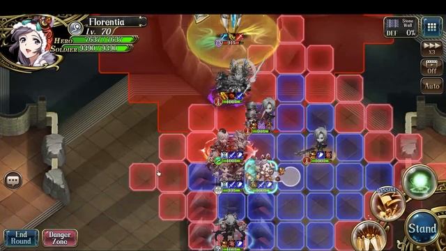 Langrisser M - Midgard 1-1 1-2  1-3 Heimdall Day 1 Kingdom of the Aurora