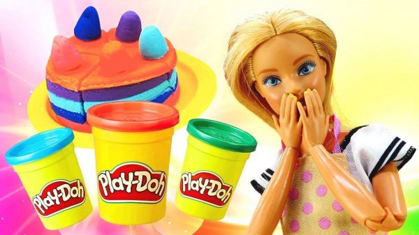 Play Doh Miniature Food Toys: Funny Cooking Challenge