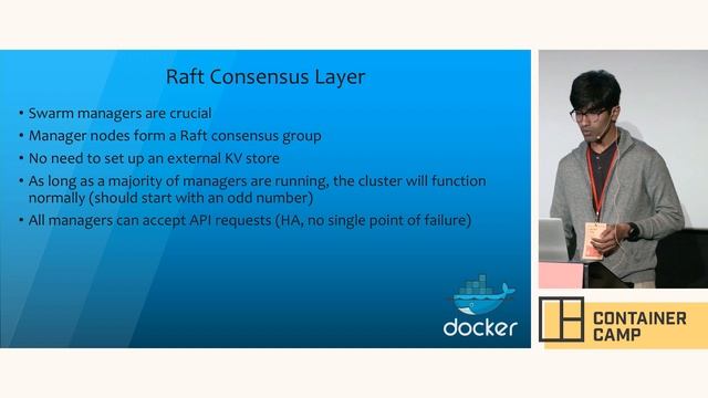 Orchestrating Linux containers while tolerating failures - Nishant Totla (Docker) смотреть онлайн