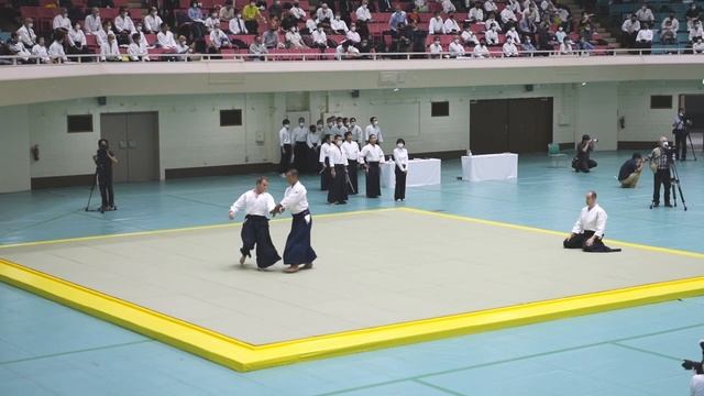 59-я Всеяпонская демонстрация айкидо (2022). Макото Ито