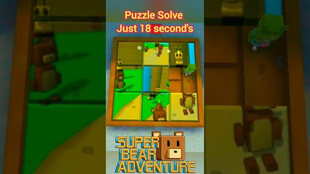 Super Bear Adventure Snow Valley Puzzle Solve смотреть онлайн