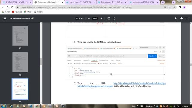 ACTIVITY 5.1 – PHP WEB RESTFUL API смотреть онлайн
