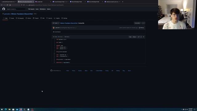 Discord bot with Go and Docker смотреть онлайн