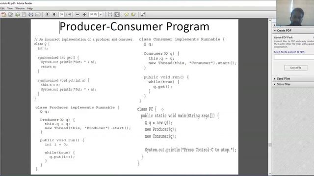 Producer Consumer Problem смотреть онлайн