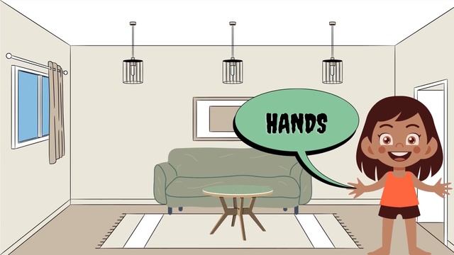 Learn a parts of body ||with song || смотреть онлайн
