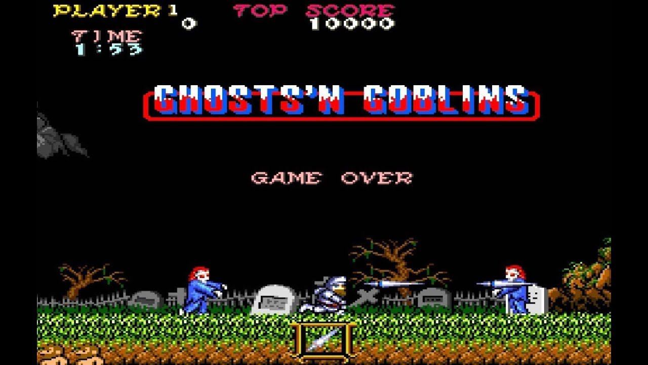 Ghosts 'N Goblins, Castle of Dragon, Castlevania [NES] смотреть онлайн