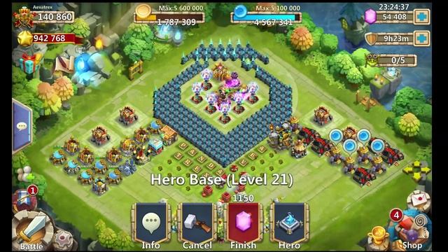 Castle Clash Insane Flameseeker Level 1 (1-5) Insane Dungeons! смотреть онлайн