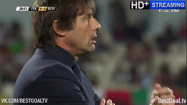 Италия 1:0 Шотландия. Обзор матча и видео голов смотреть онлайн