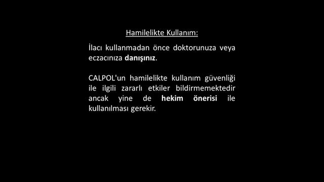 Calpol 120 mg / 150 mL Süspansiyon смотреть онлайн