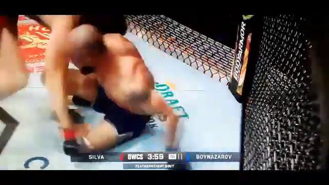 Silva vs. Boynazarov highlights смотреть онлайн