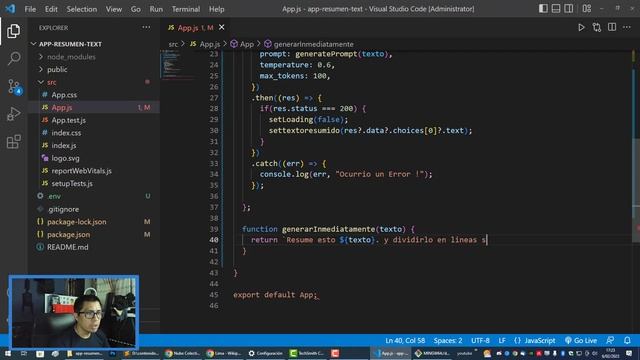 COMO CREAR UNA APLICACIÓN CON LA API KEY DE OPENAI CHATGPT, REACT JS Y BOOTSTRAP 5 смотреть онлайн