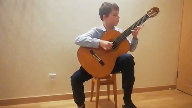 Андреев Влад (3 класс) М. Каркасси. Испанский вальс. Преп. Тян Г.В. смотреть онлайн