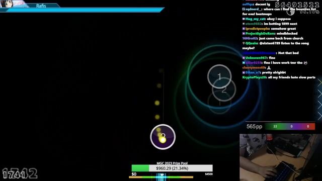 MREKK NICE AIM!! | Daily osu! Moments! смотреть онлайн