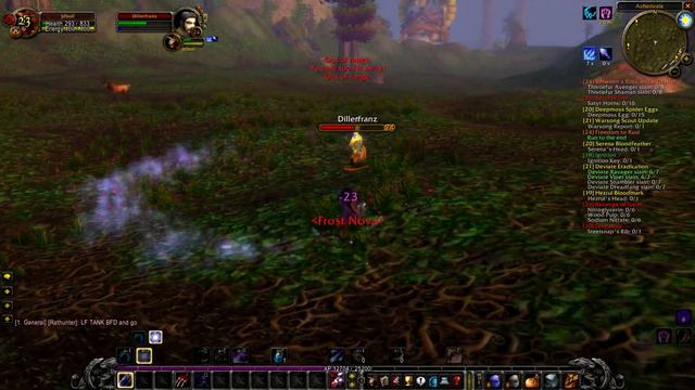 21 Druid Vs 24 Mage World PvP WoW Classic Vanilla