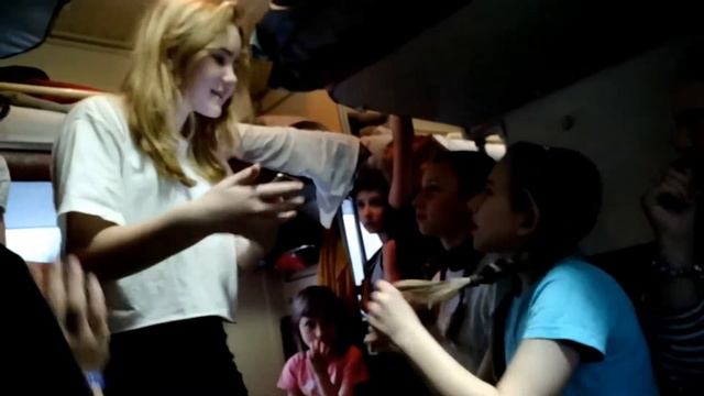 Тина Эйджер - Устюг//день 1 - поезд.