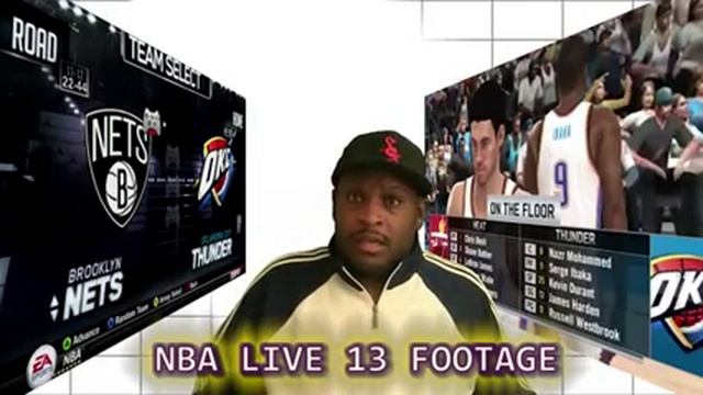 NBA LIVE 13 footage(first look) смотреть онлайн