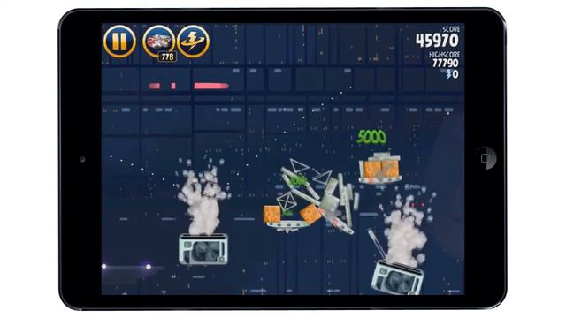 Angry Birds Star Wars 4-27 Cloud City Walkthrough (3 Stars) смотреть онлайн