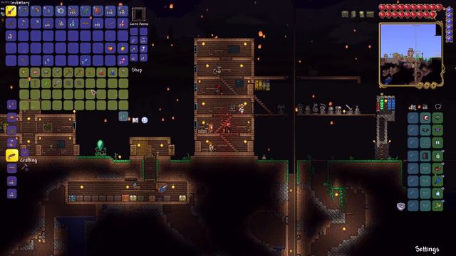 Defeating the King Slime! (and i defeated the EOC of camera) | Terraria (part 8) смотреть онлайн